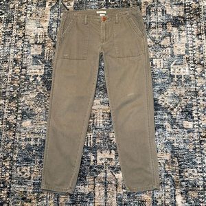 Billabong Army Green Cargo Straight Leg Pants Sz. 32W